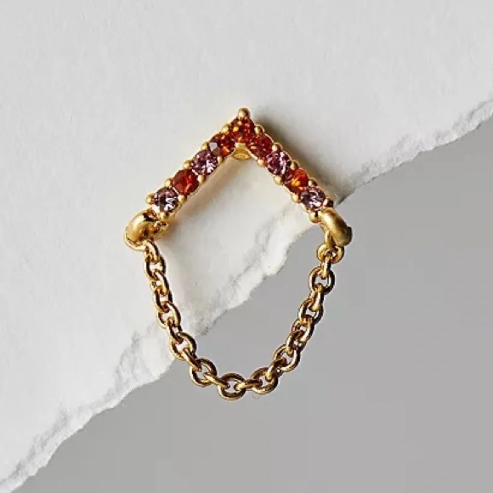 HP! Free People Earrings with Dangle Chains in ‘Worn’. Brand new!